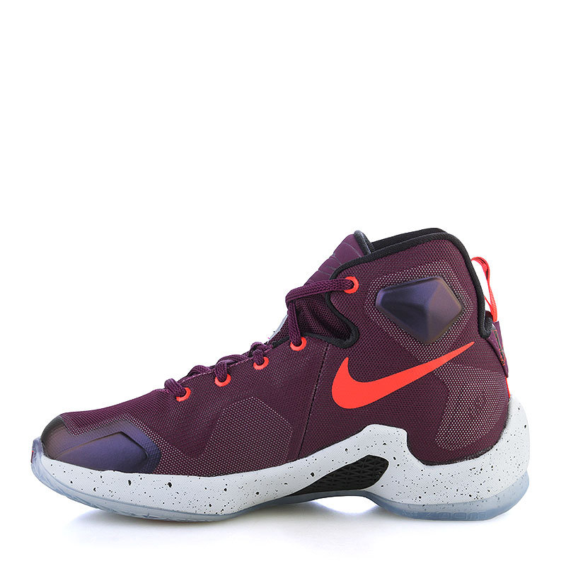 детские фиолетовые баскетбольные кроссовки Nike Lebron XIII GS 808709-500 - цена, описание, фото 3
